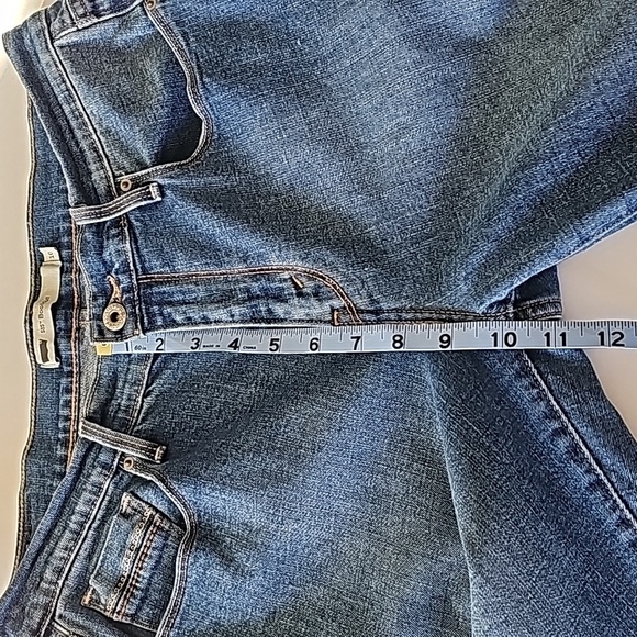 Levi's 515 Bootcut Blue Jeans Denim Pants Stretch Medium Wash Mid-Rise 10 - Picture 9 of 11